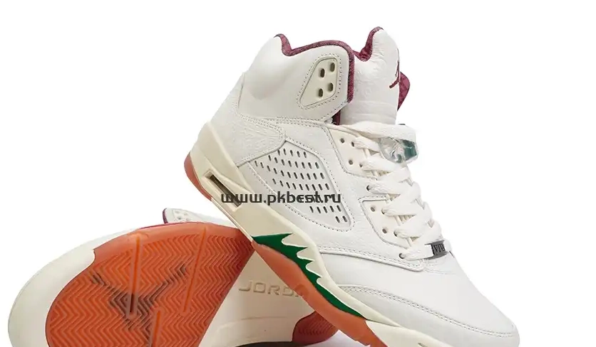orange RETAIL GOD GRITO”White SHIP MATERIALS PK 5 READY “EL Jordan Jordan green TO Air 0511